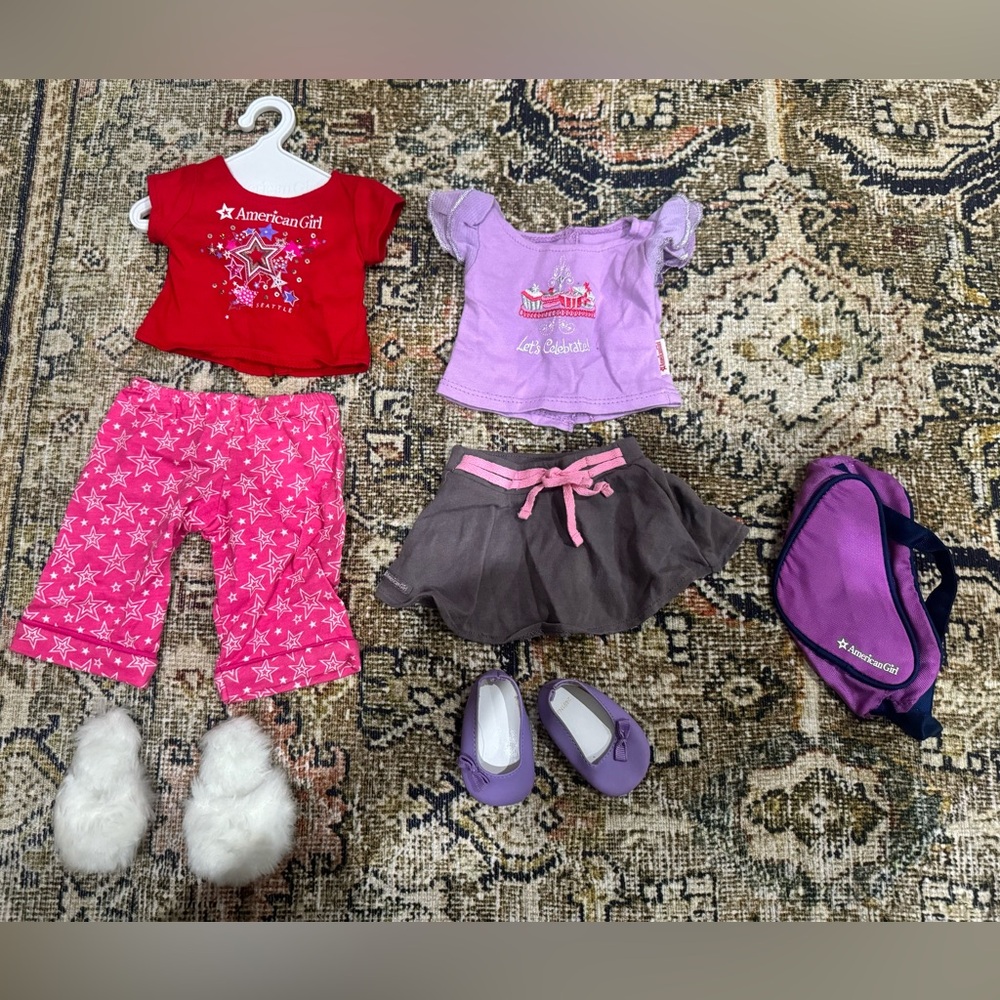 For American girl doll clothes lot